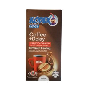 کاندوم تاخیری کدکس مدل Coffee Delay بسته 12 عددی